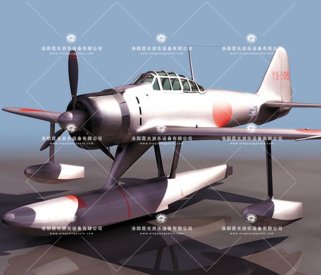 黔南3D模型飞机_